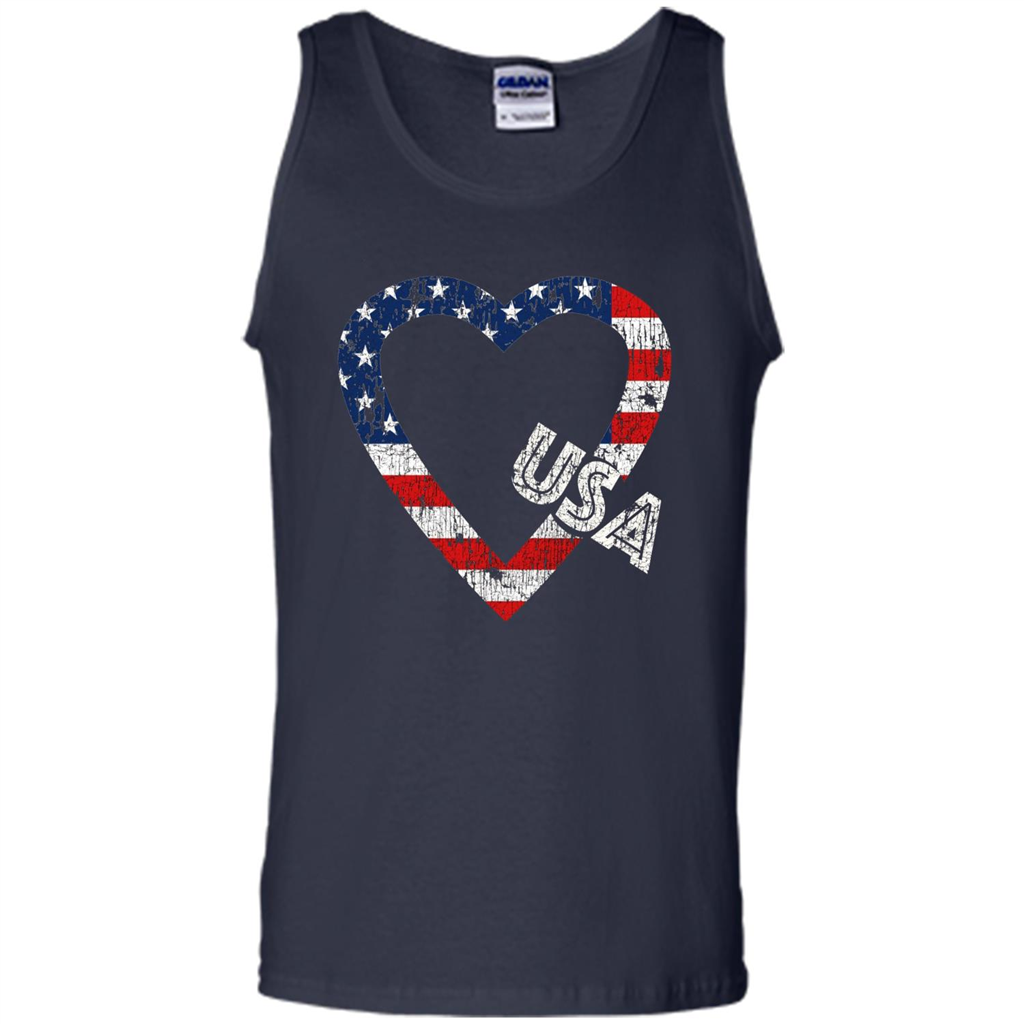 Independence Day T-shirt Love USA Navy