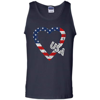 Independence Day T-shirt Love USA Navy