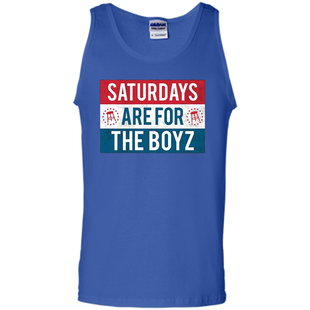Saturdays Are For The Boyz T-shirt Royal