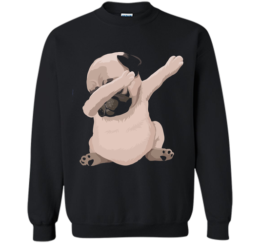 Funny Pug Dab Shirt - Dabbing Pug T T-shirt Black