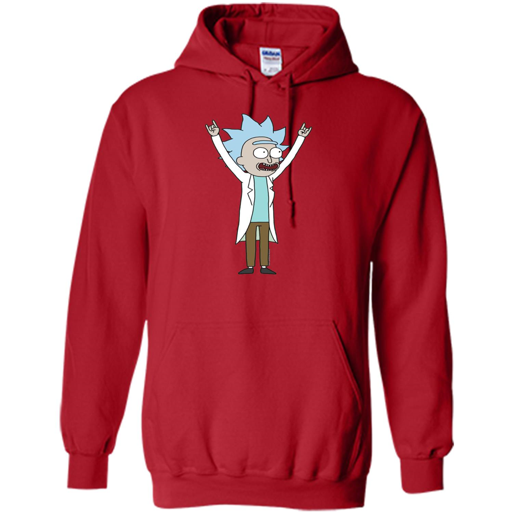 Movie Lover. Tiny Rick T-shirt Red