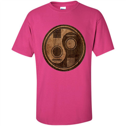 Best gift for Guitar T-shirt Guitar Ying-Yang Gift Heliconia