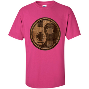 Best gift for Guitar T-shirt Guitar Ying-Yang Gift