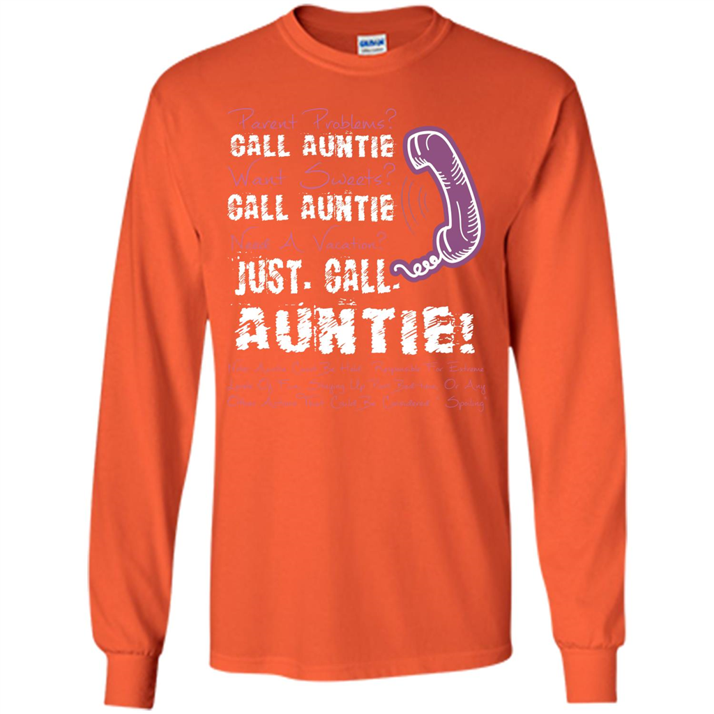 Aunt T-shirt Parent Problems Call Auntie T-shirt