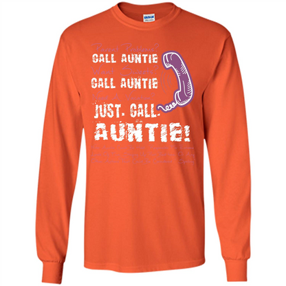 Aunt T-shirt Parent Problems Call Auntie T-shirt