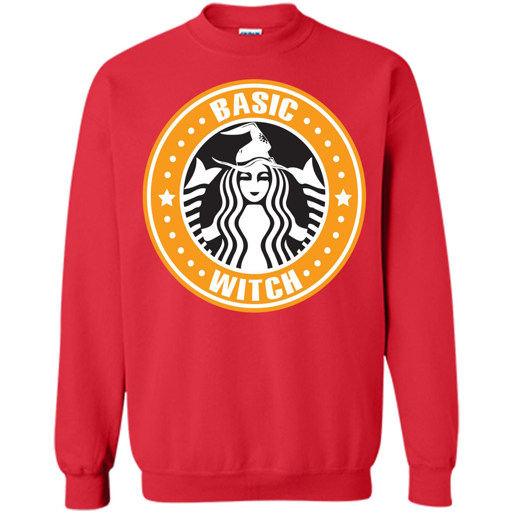 Halloween T-shirt Basic Witch T-shirt Red