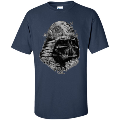 Movie T-shirt Darth Vader Build The Empire Graphic T-shirt Navy