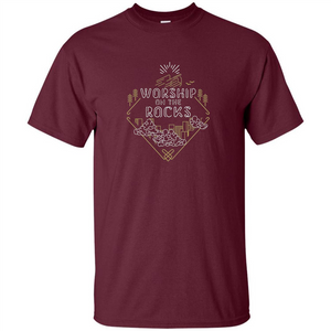 Official Worship On The Rocks 2017 Event T-Shirt