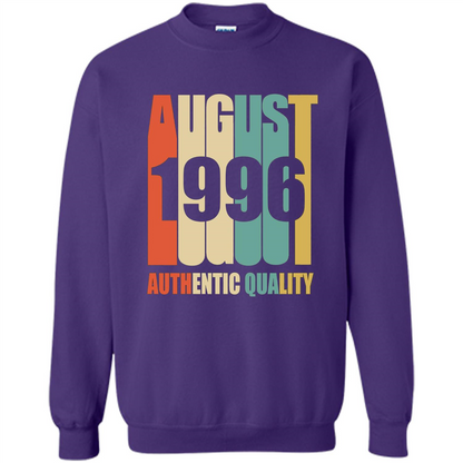 August 1996 Authentic Quality T-shirt Purple