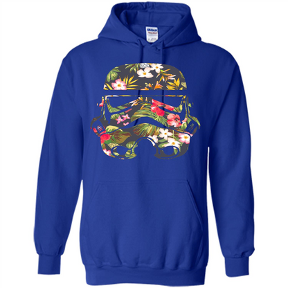 Tropical Stormtrooper Graphic T-Shirt Royal