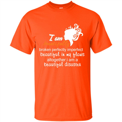 I Am Beautiful Disaster Orange