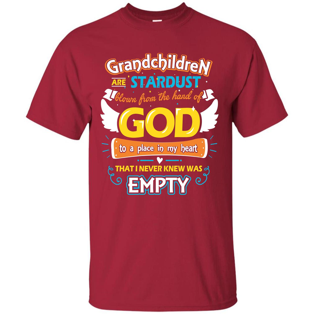 Grandchildren Are Stardust From The Hands Of God T-shirt Cardinal