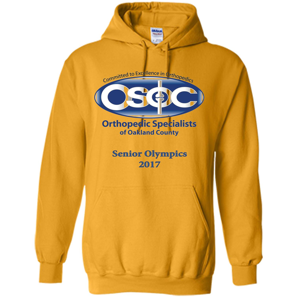 OSOC 9 Senior Olympics 2017 T-shirt Gold