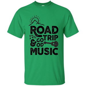 Summer T-shirt Road Trip And Good Music