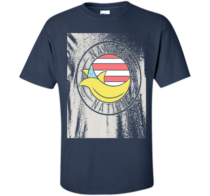 The Official Nanner Nation T-Shirt - Large Emblem shirt Navy
