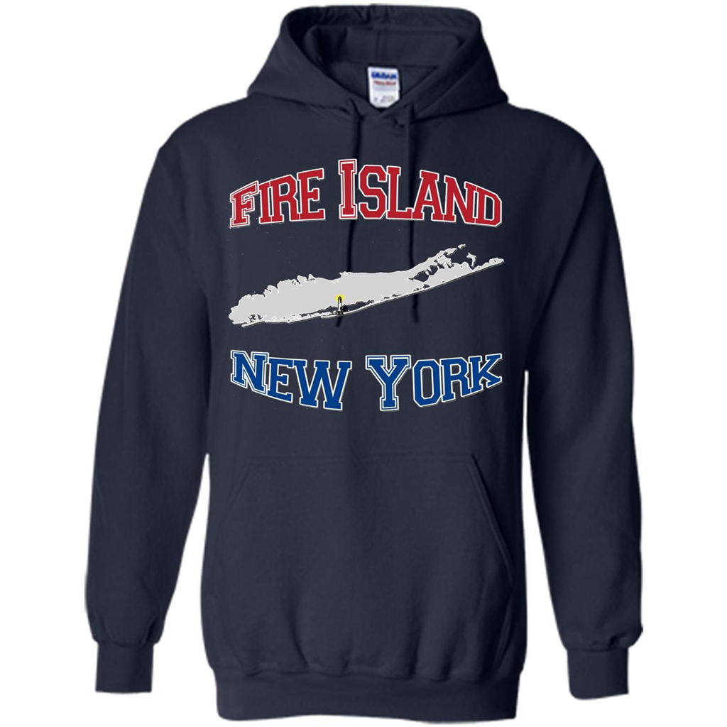 Fire Island New York T-shirt Navy