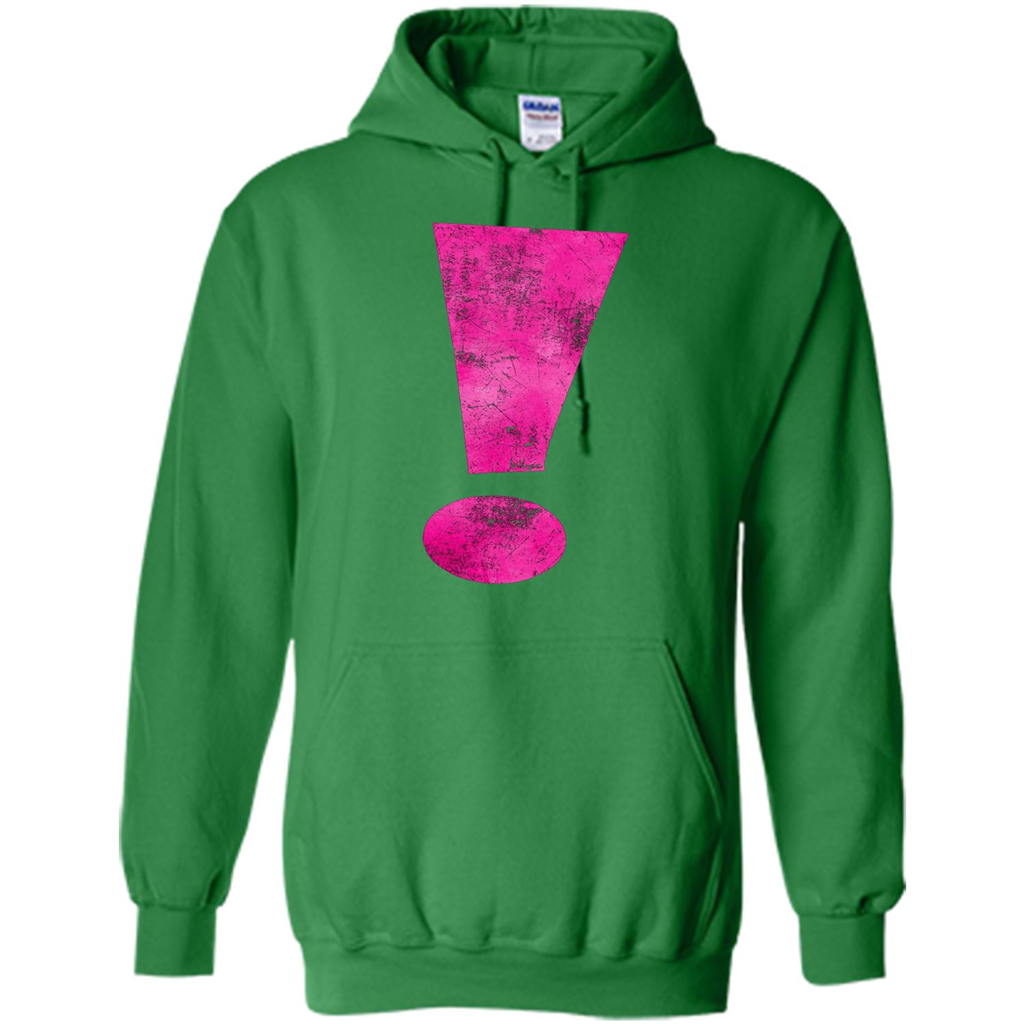 Exclamation Point Graphic T-shirt Irish Green