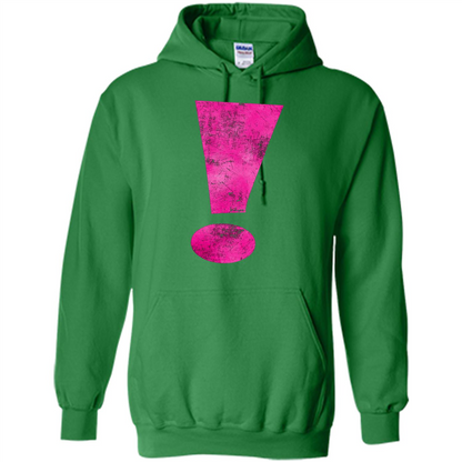 Exclamation Point Graphic T-shirt Irish Green