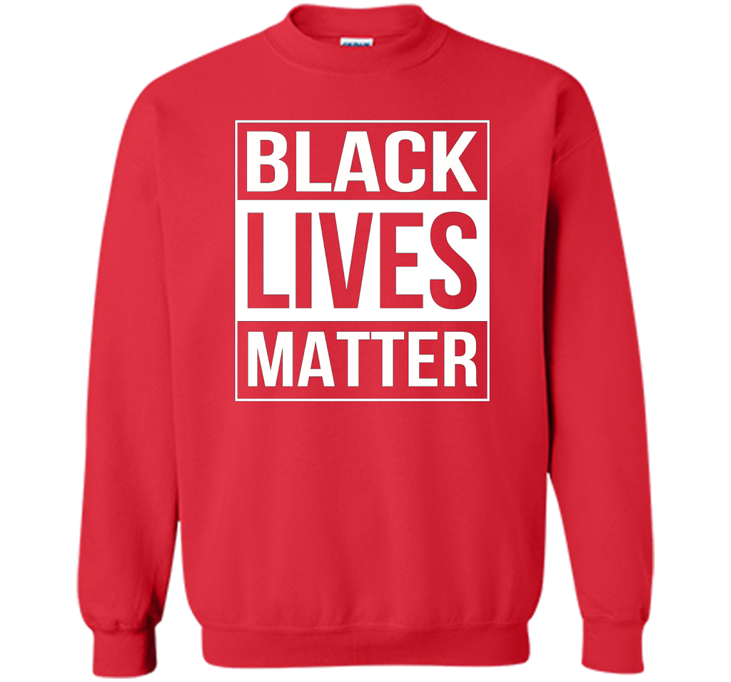 Black Lives Matter Political Protest T-Shirt shirt Red