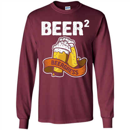 Beer T-shirt Beergress Maroon