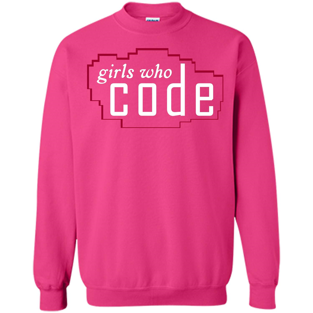 Coder T-shirt Girls Who Code T-shirt Heliconia