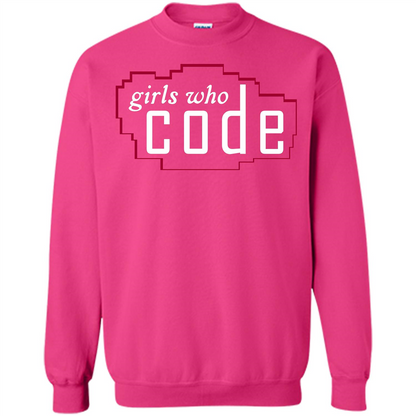Coder T-shirt Girls Who Code T-shirt Heliconia