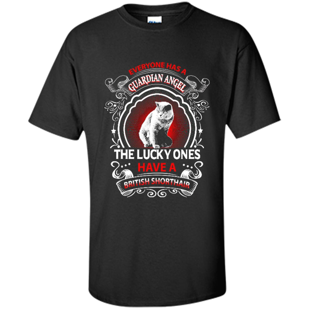 British Shorthair T-shirt The Lucky Ones Black