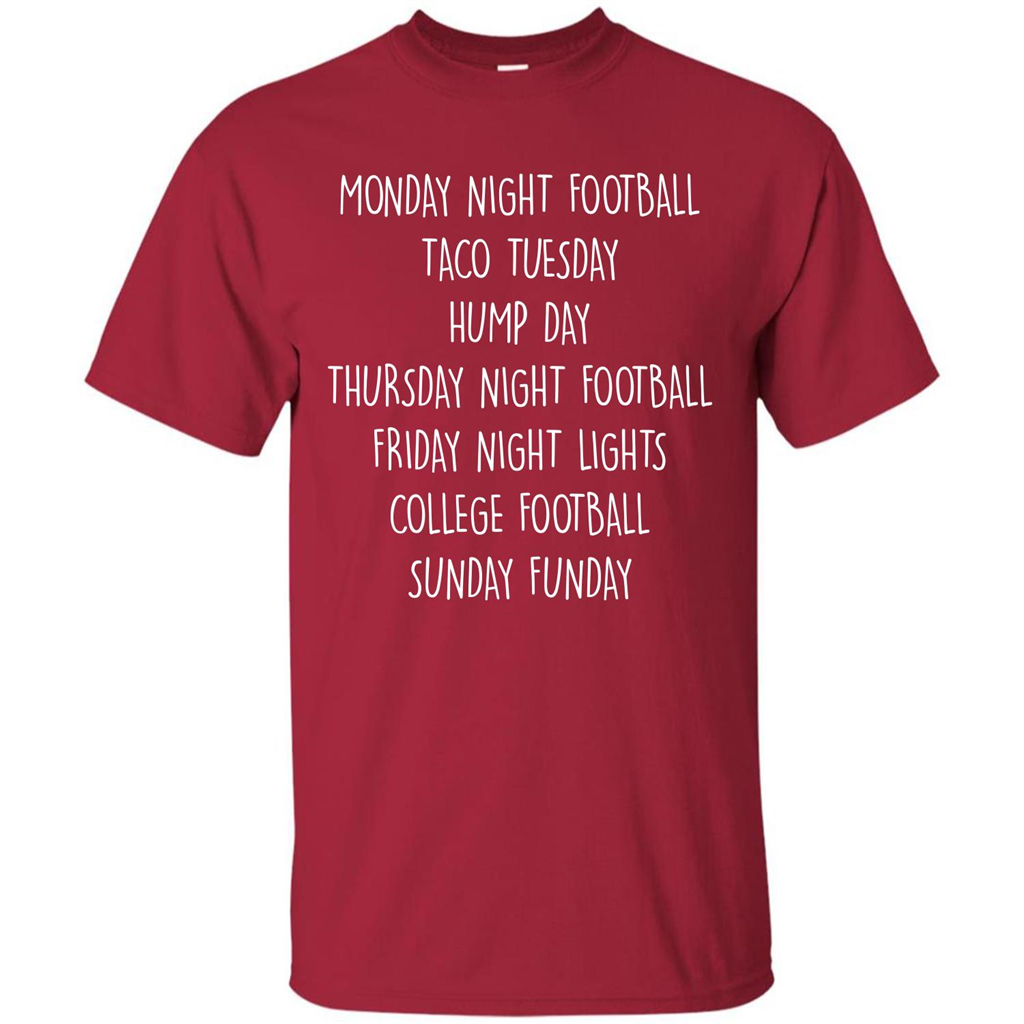 Football T-shirt Monday Night Football Taco Tuesday Cardinal