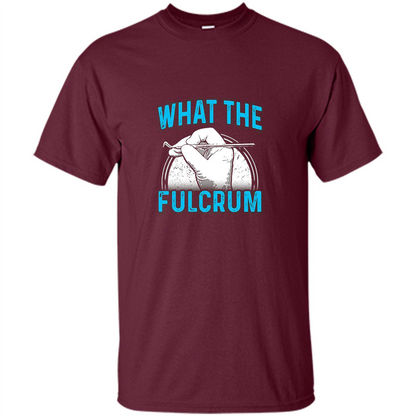 Surgeon T-shirt What The Fulcrum Maroon