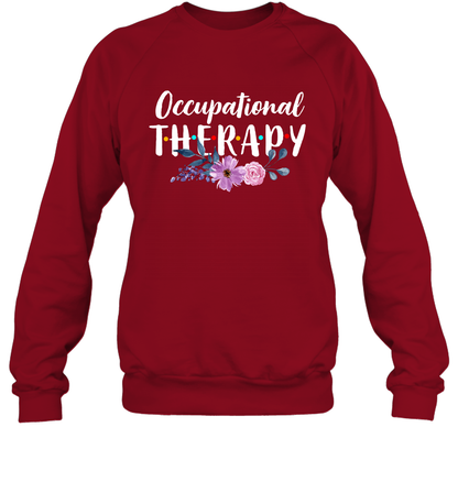Occupational Therapy Shirt Sweatshirt Sweatshirt Cardinal Red