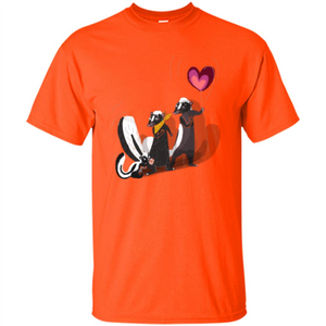 Happy Skunk Famiily T-shirt