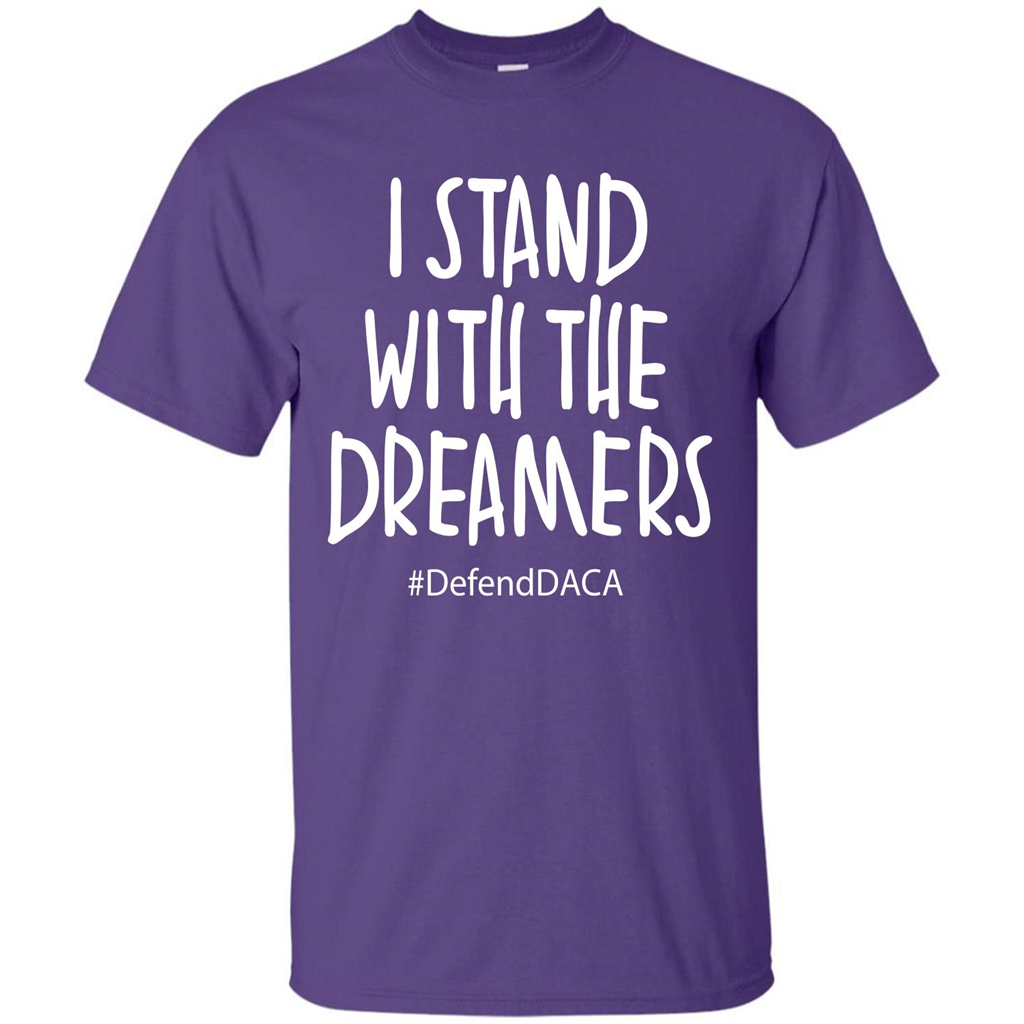 DACA T-shirt I Stand With The Dreamers T-shirt Purple