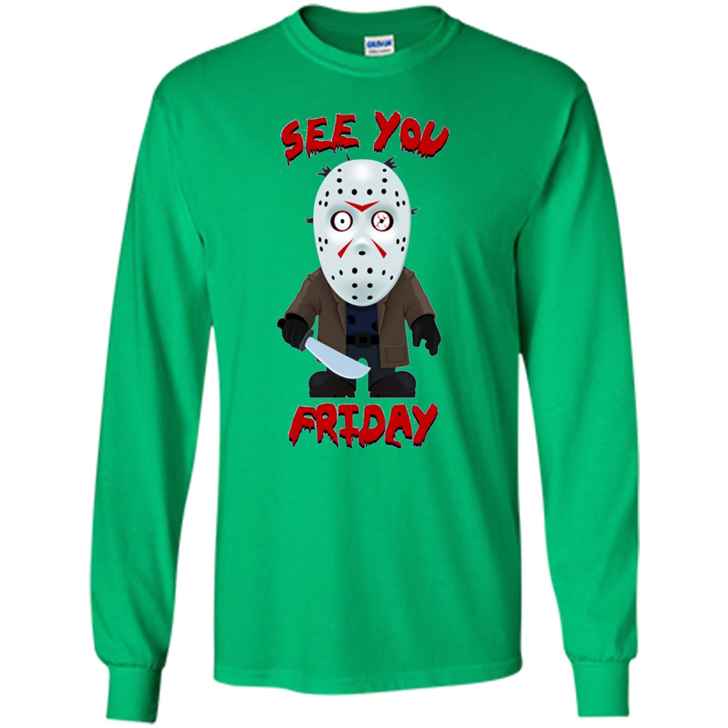 Friday The 12th T-shirt See You Friday Irish Green