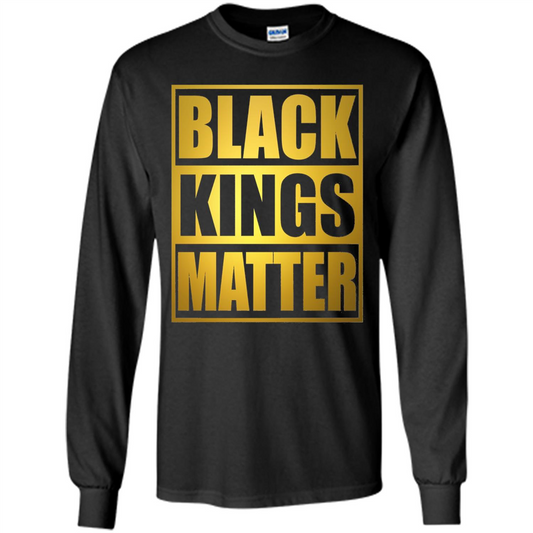 Black Kings Matter T-shirt Black