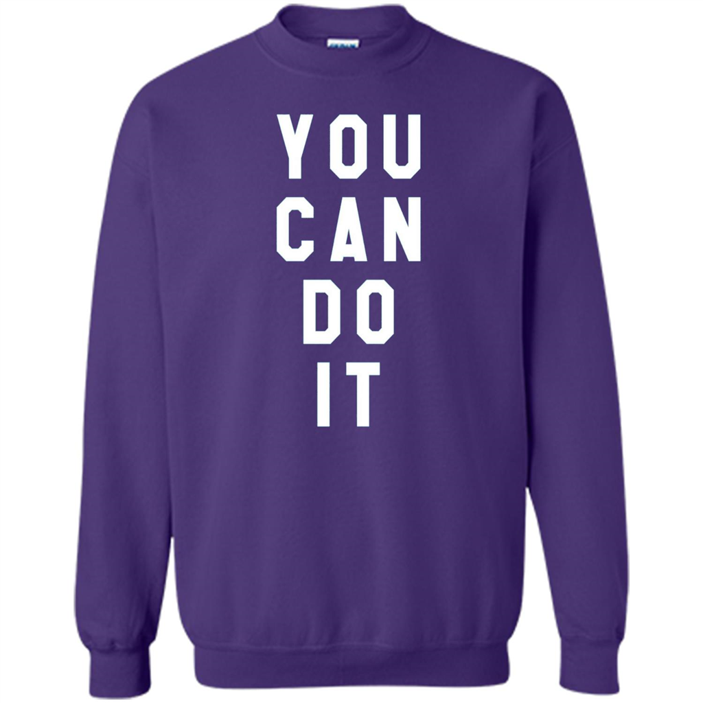You Can Do It T-Shirt Purple