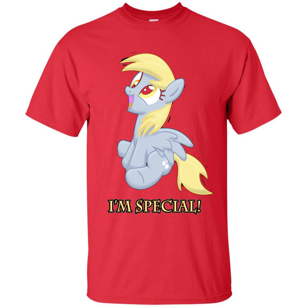 Cartoon Character T-shirt I'm special Red