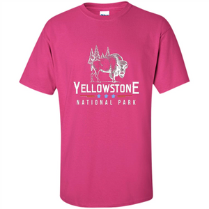 Yellowstone National Park Wyoming Buffalo T-shirt