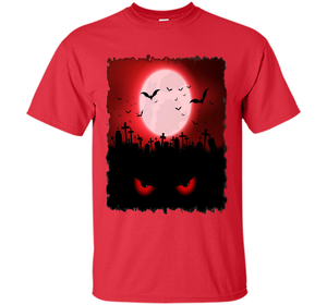 Spooky Halloween Red eye's T-Shirt t-shirt