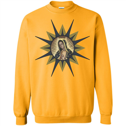 Virgen de Guadalupe T-shirt Gold