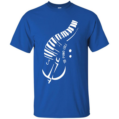 Pianist T-shirt The Piano Girls T-shirt Royal