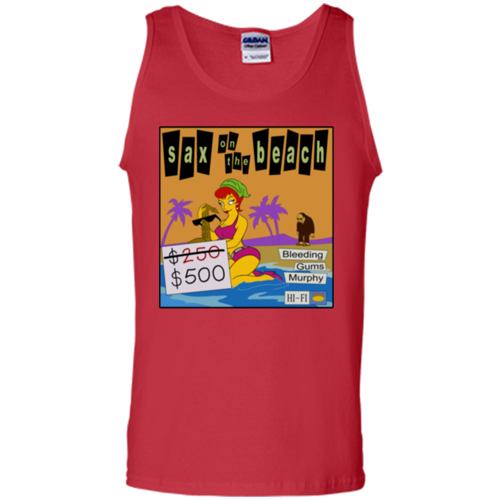Sax on the Beach Discount Edition T-shirt Red