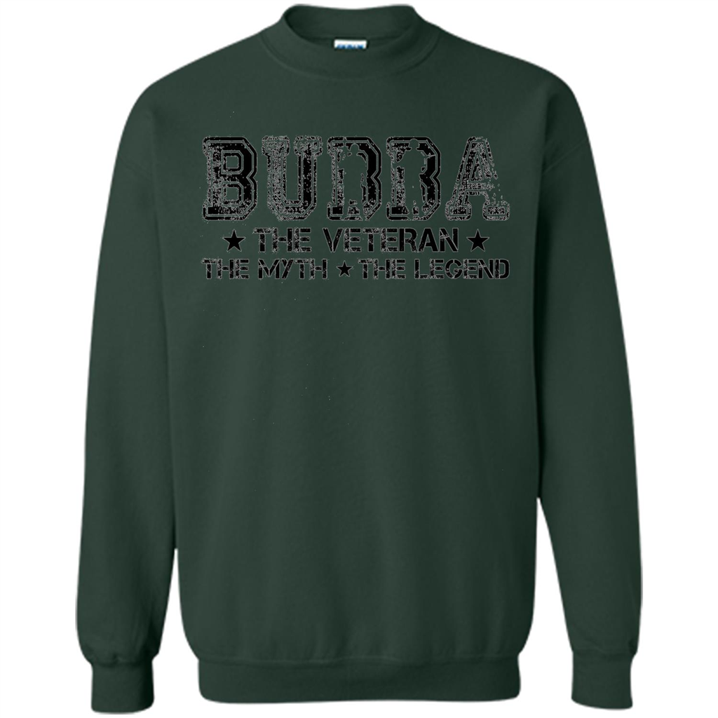 Fathers Day T-shirt Bubba The Veteran The Myth The Legend Forest Green