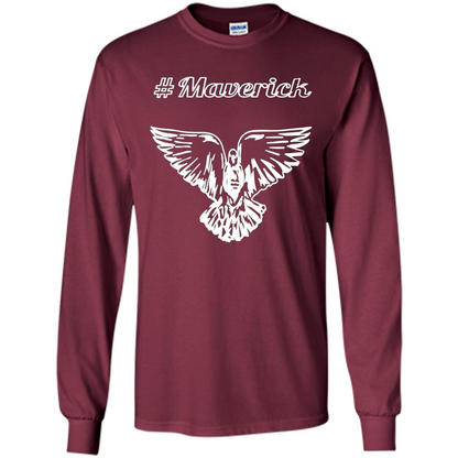 Be A Maverick T-shirt Maroon