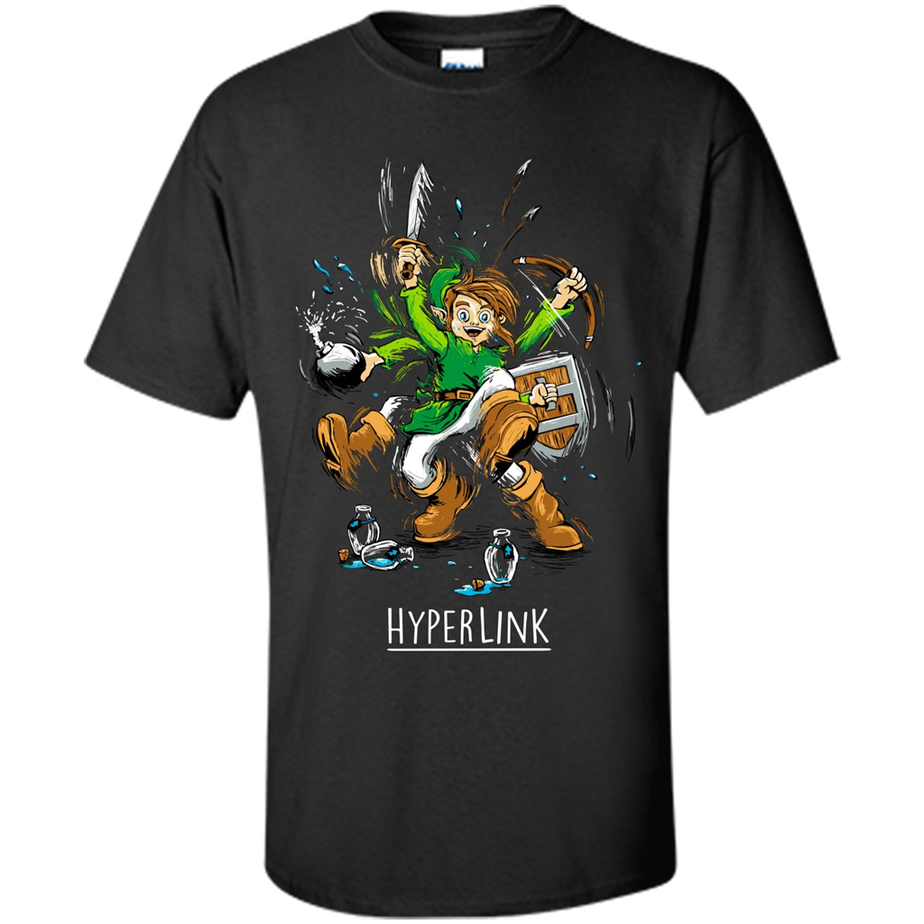Gamer T-Shirt HyperLink Black