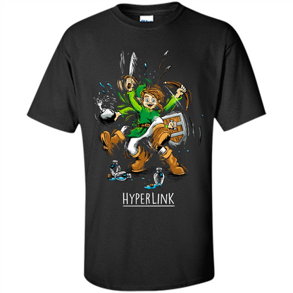 Gamer T-Shirt HyperLink Black