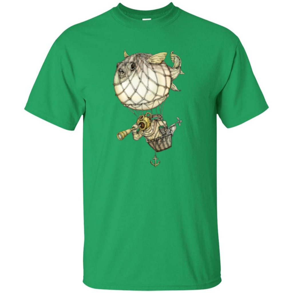 Blowfish T-shirt Captive Balloon T-shirt Irish Green