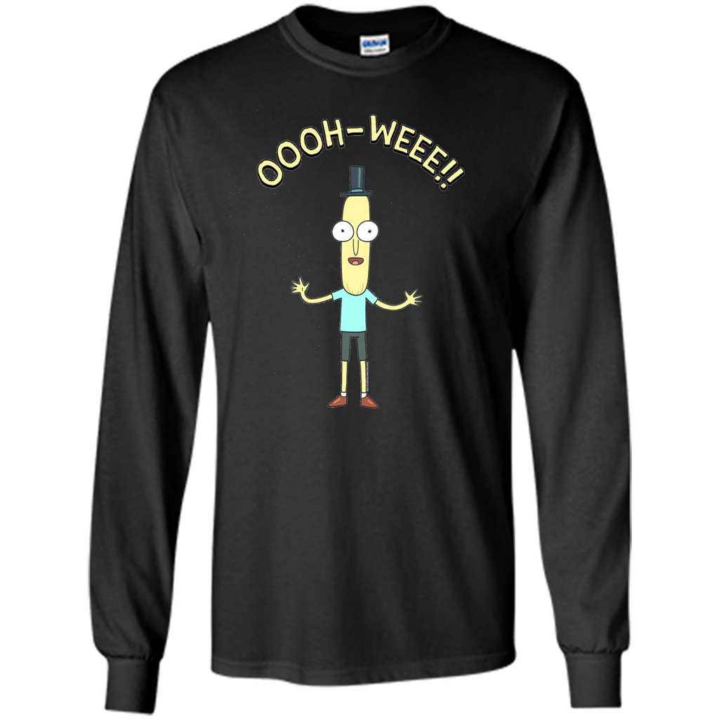 TV Series T-shirt Mr Poopy Butthole Oooh Weee!! Black