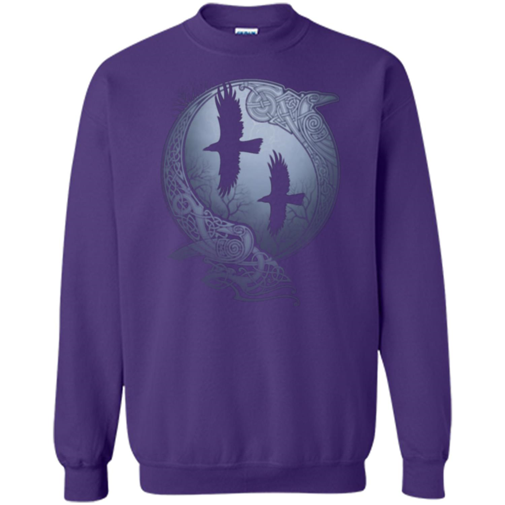 Odin's Revens T-shirt Purple