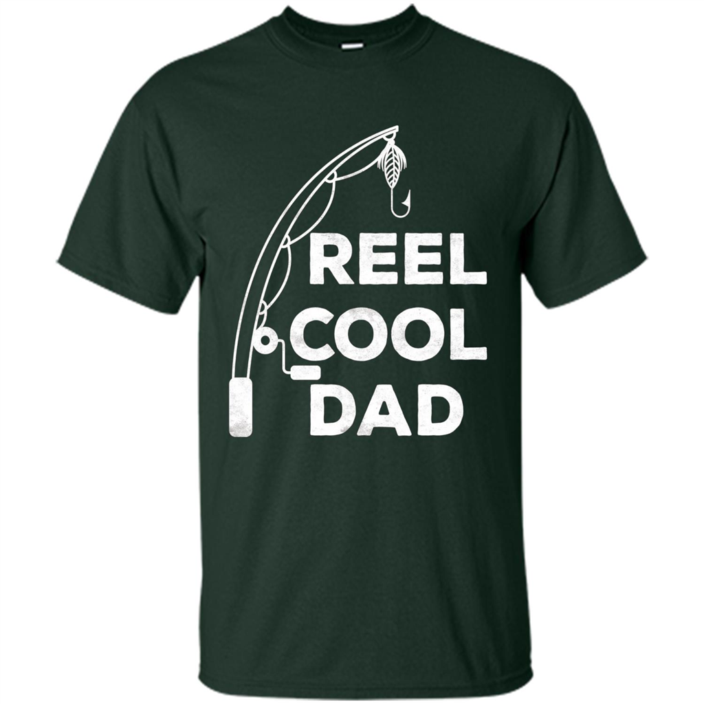 Reel Cool Dad Reel Cool Dad T-shirt Forest Green