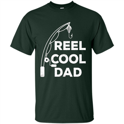 Reel Cool Dad Reel Cool Dad T-shirt Forest Green